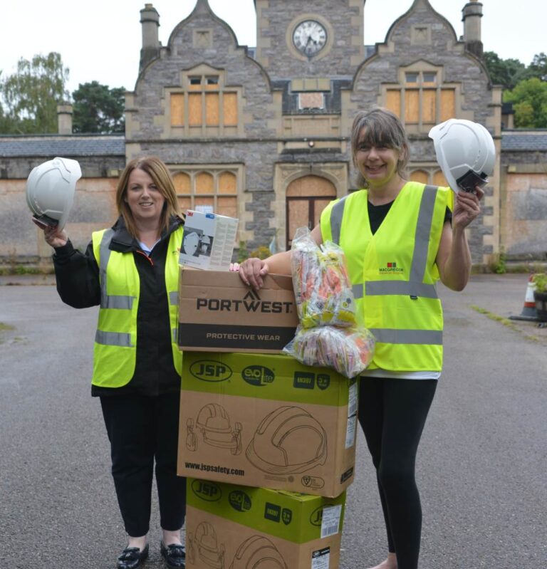 PPE donated by Macgregor Industrial Supplies